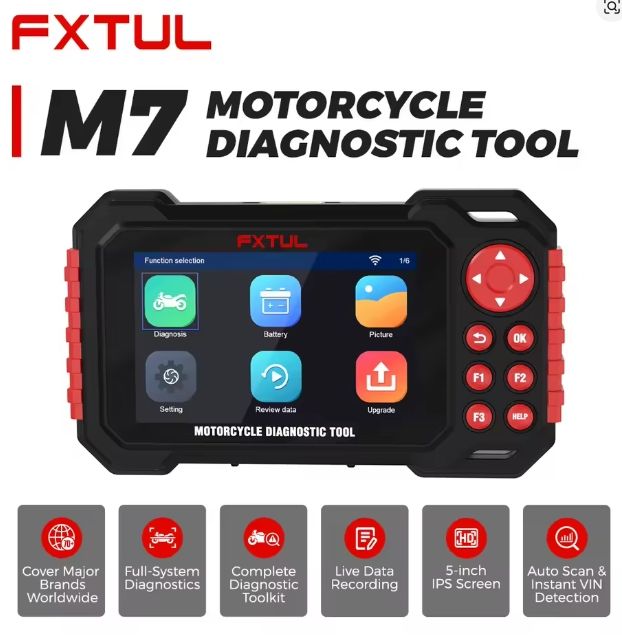 ​FXTUL M7 Motorcycle Diagnostic Tool OBD2