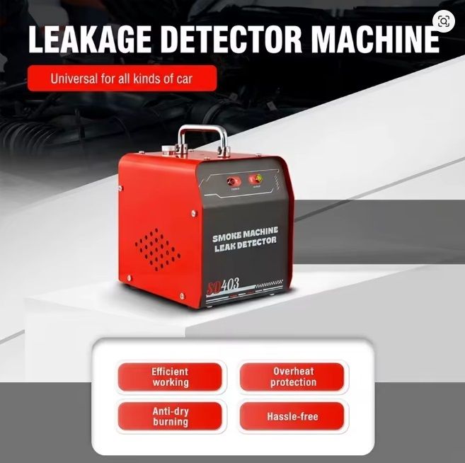 Podofo Car Smoke Leak Detector EVAP Pipe Smoking Generator Oil Smoke Pipe Generator Diagnostic Tool for EVAP System and Repair