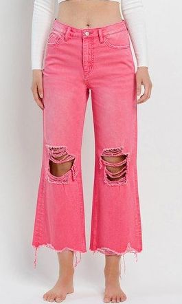 90's Vintage Crop Flare