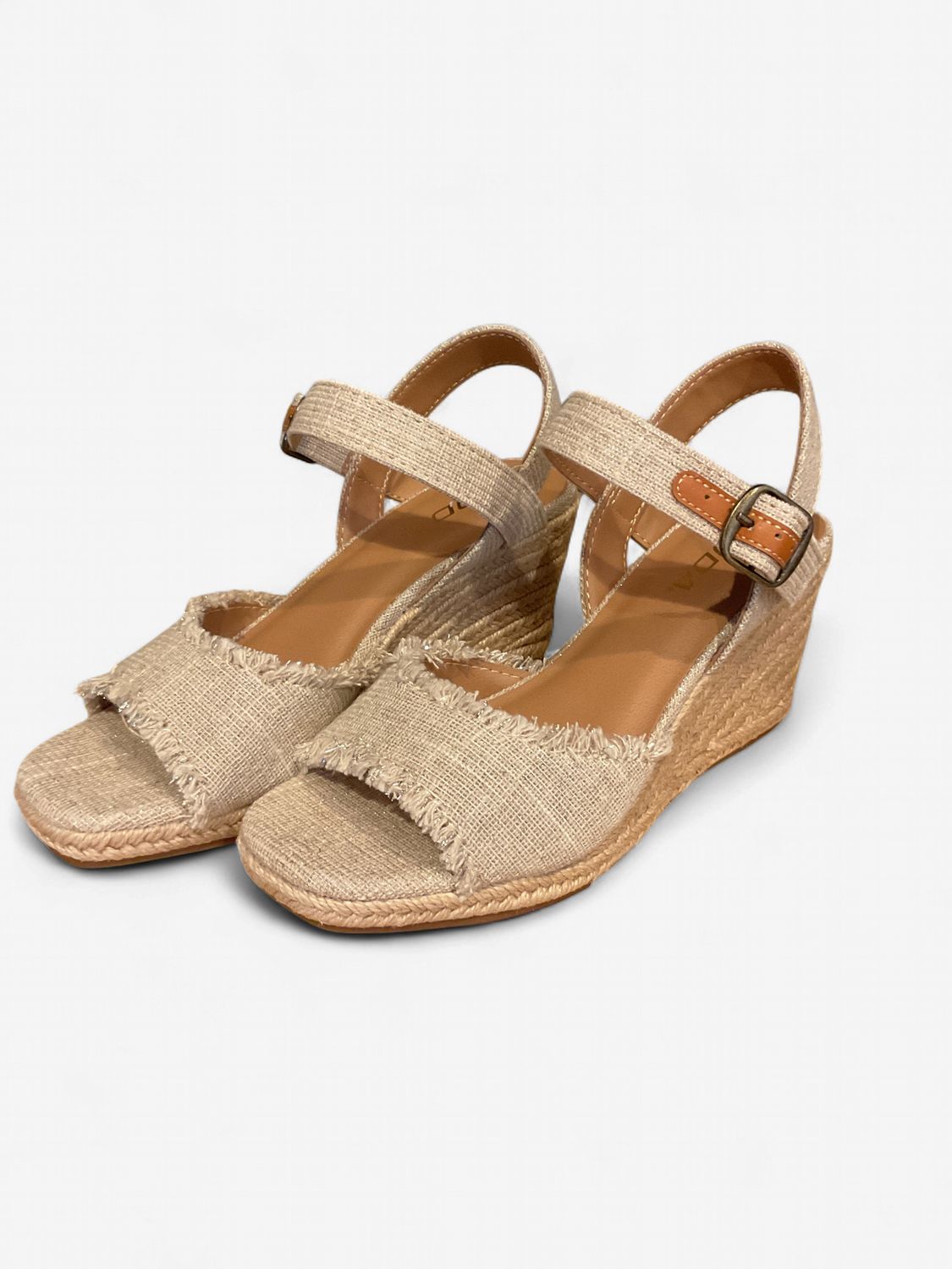 Arnold Natural Linen Sandal