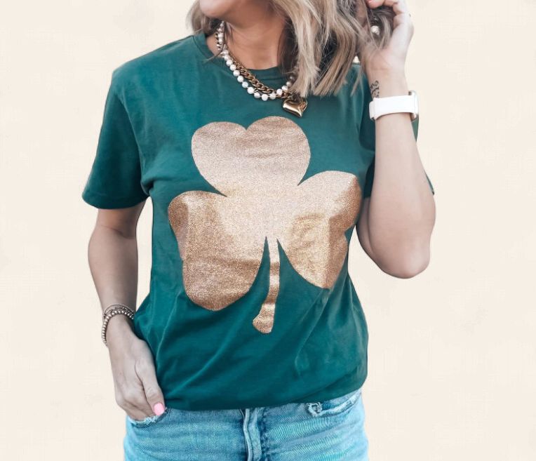 Golden Shamrock Tee