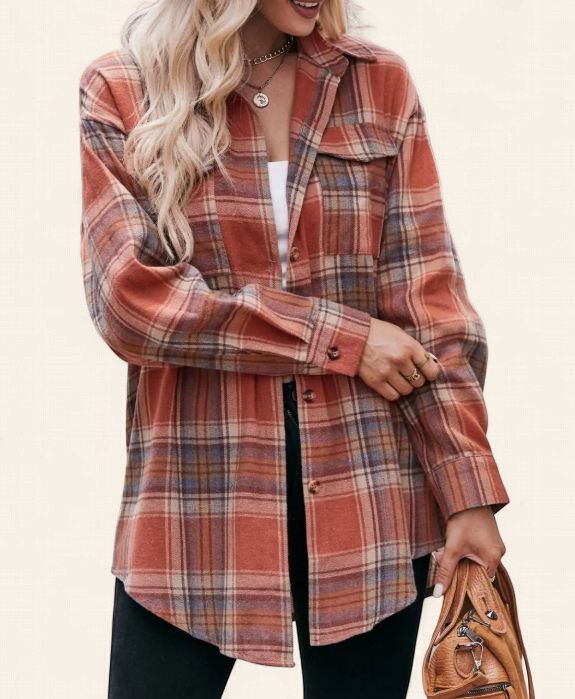 Casual Oversized Flannel Shirts