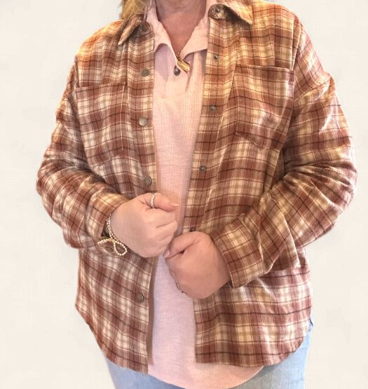 Brushed Brown Plaid
