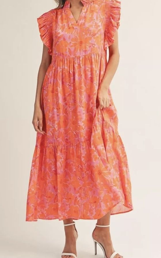 Orange Dream Dress, Size: Sm