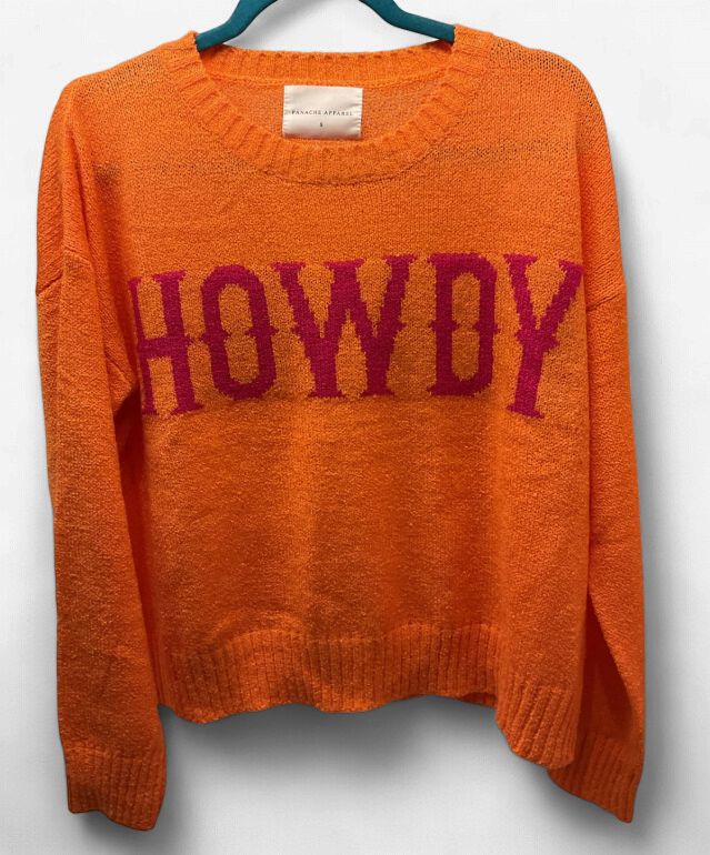 Howdy Sweater, Size: Sm