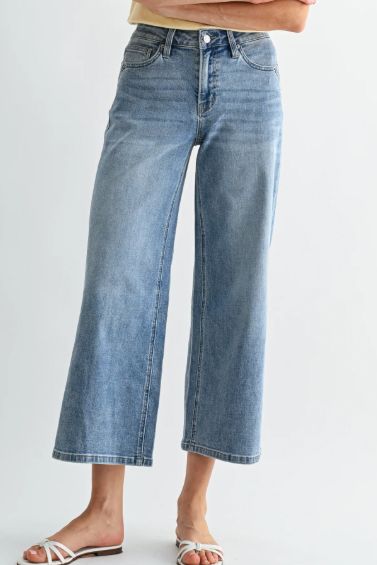 Botticelli MR Wide Leg Crop, Size: 24/0