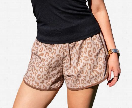 Leopard Go Getter Shorts