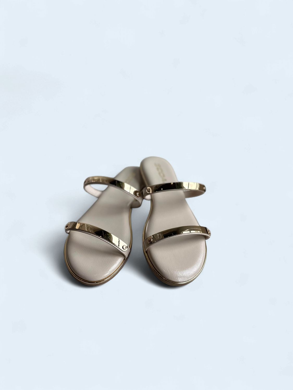 Keith Gold Sandal, Size: 5.5