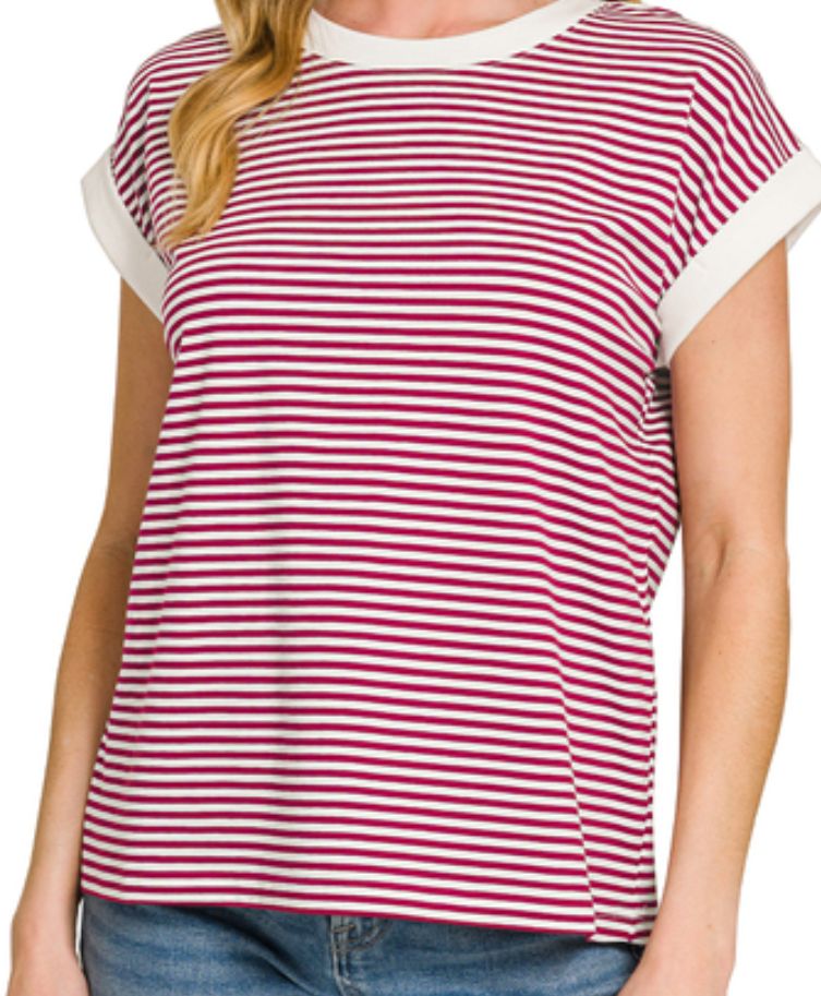 Colorful Striped Tees