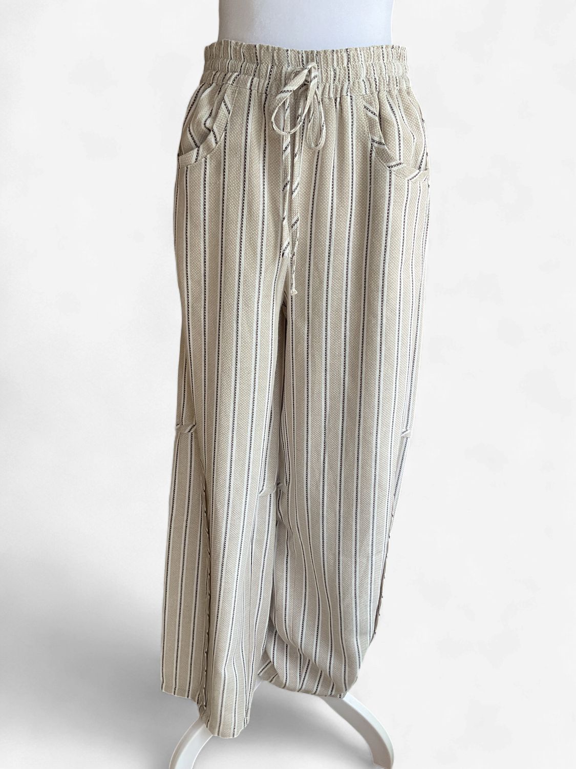 Coconut Striped Pant, Size: SM