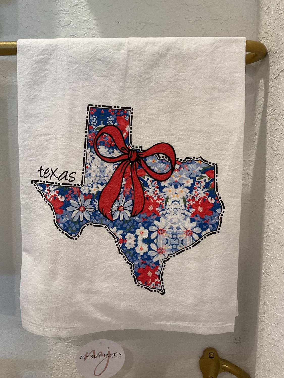 B &amp; B Tea Towels, Style: Texas Bow