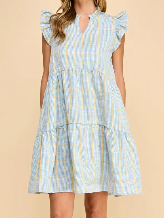 Summer Checkered Dress