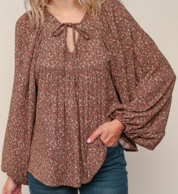 Boho Peasant Blouse