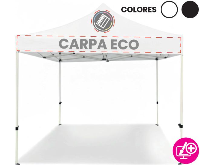 Carpa Personalizada 1 Cara 3x3