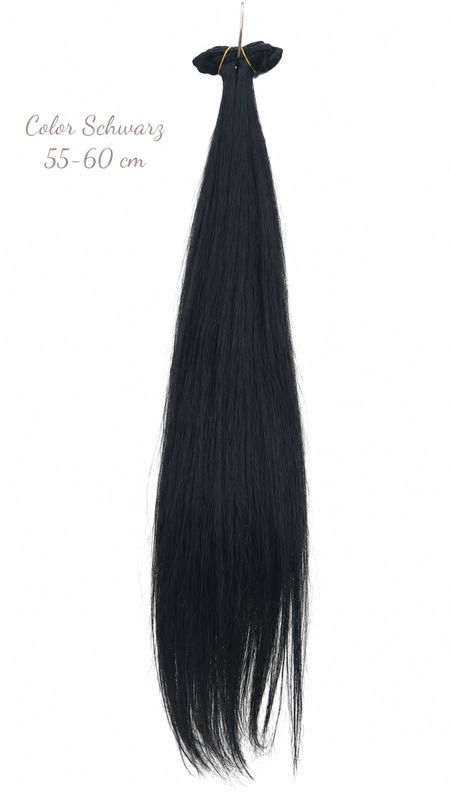 Tressen schwarz 55-60 cm Tressen schwarz 55-60 cm