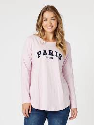 Paris Sweatshirt Pink