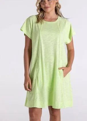 Lime T Dress