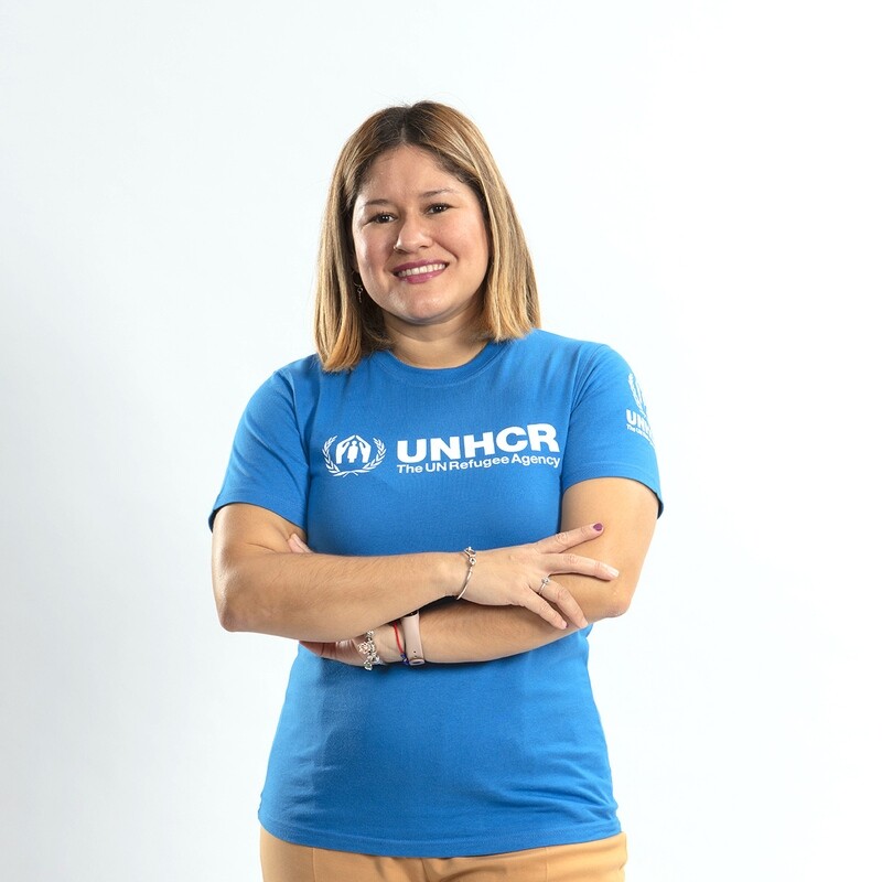 UNHCR visibility T-shirt
