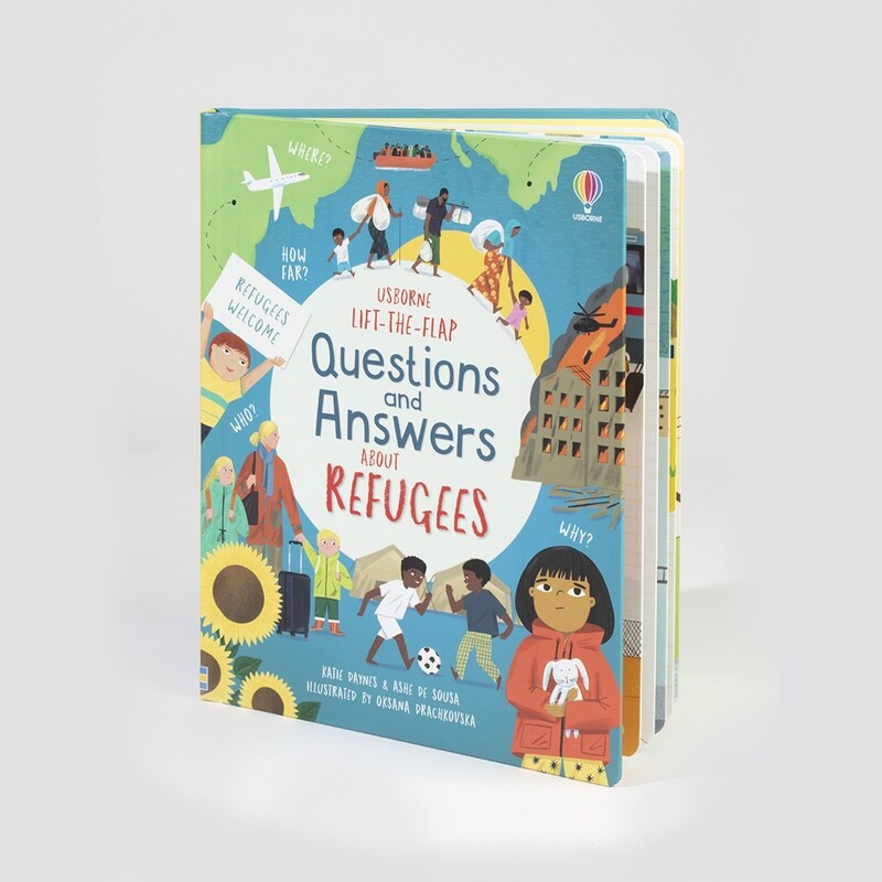 Lift-the-flap book: Questions and Answers about Refugees