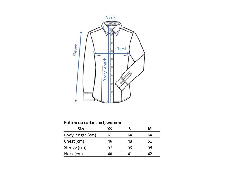 Button up collar shirt - women