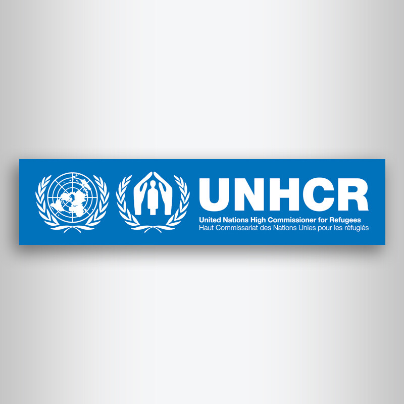 Official horizontal logo sticker - 18x75cm