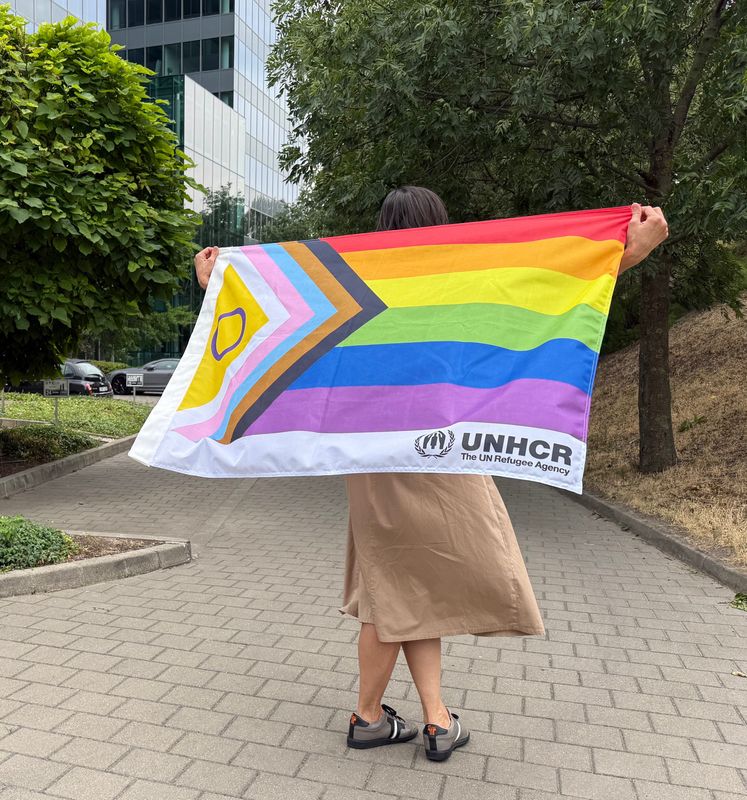 UNHCR Progress Pride Flag