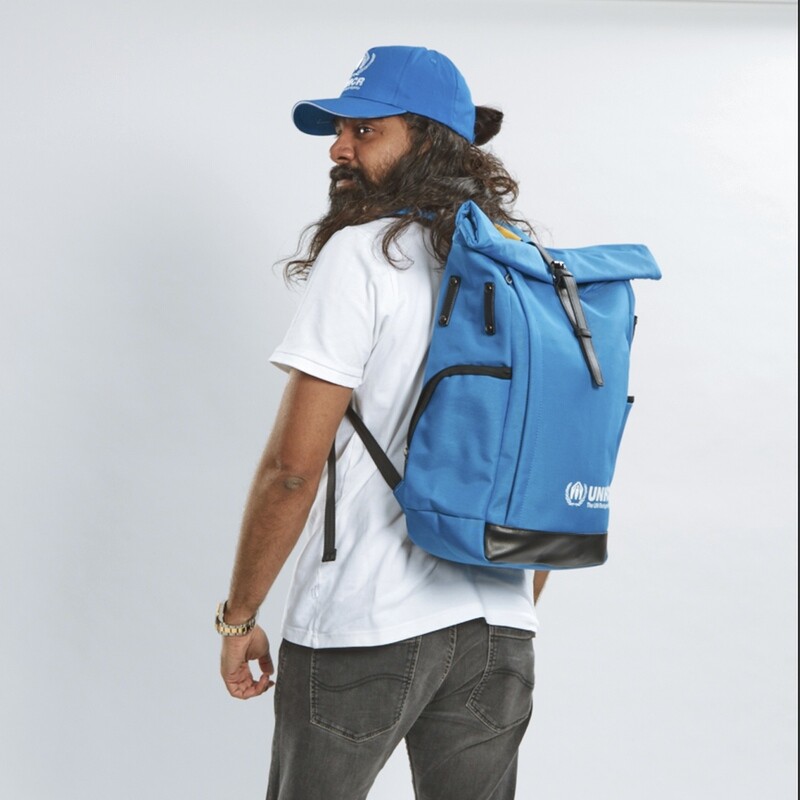 UNHCR backpack blue