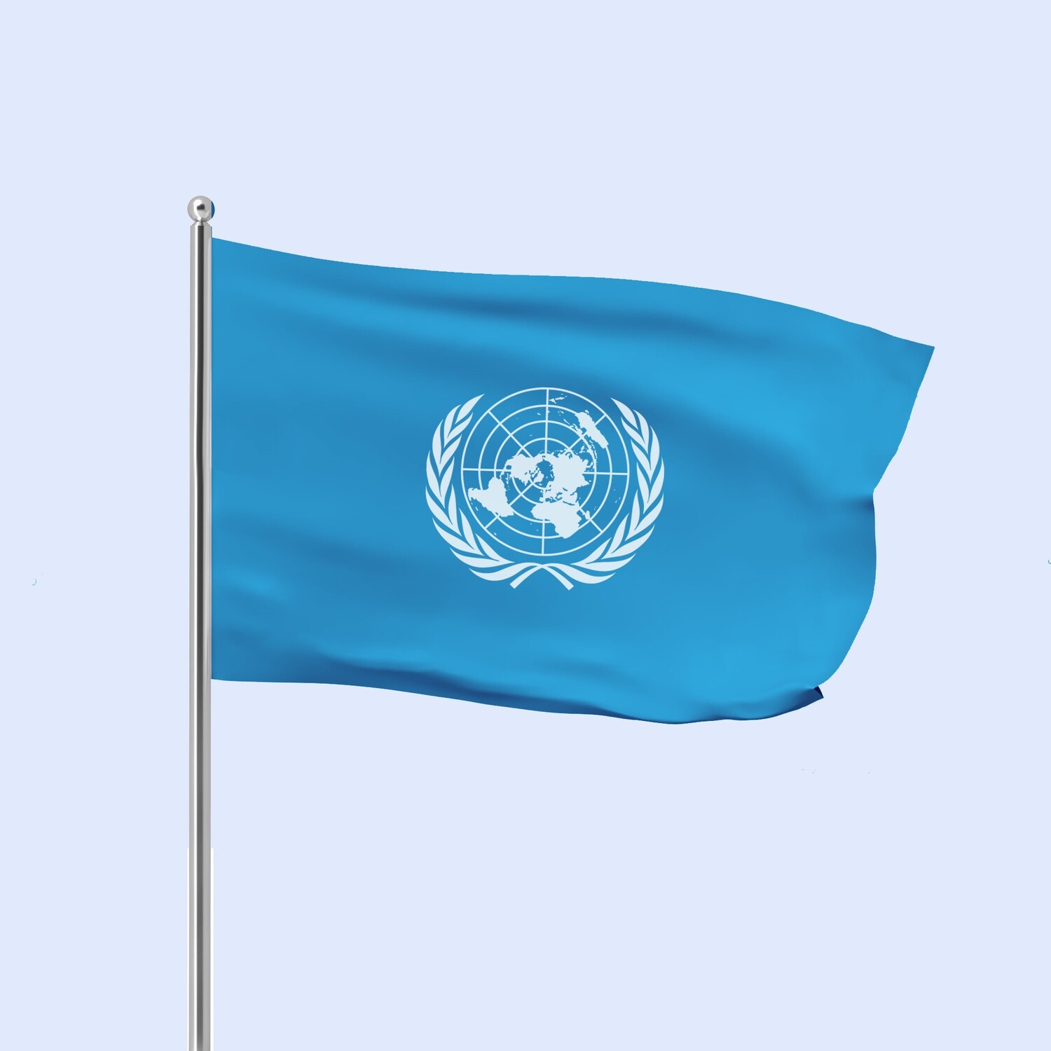 Flag - UN 3'x4' (91x122 cm)