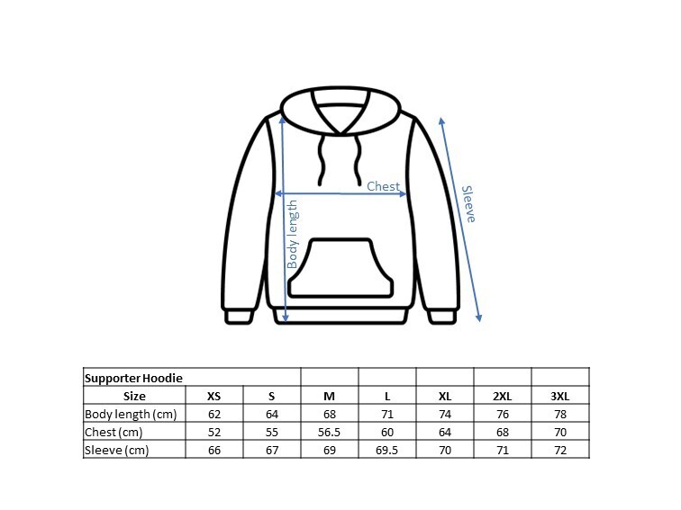 Supporter hoodie