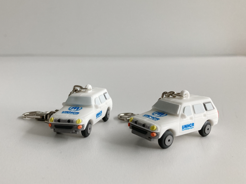 UNHCR car key chain