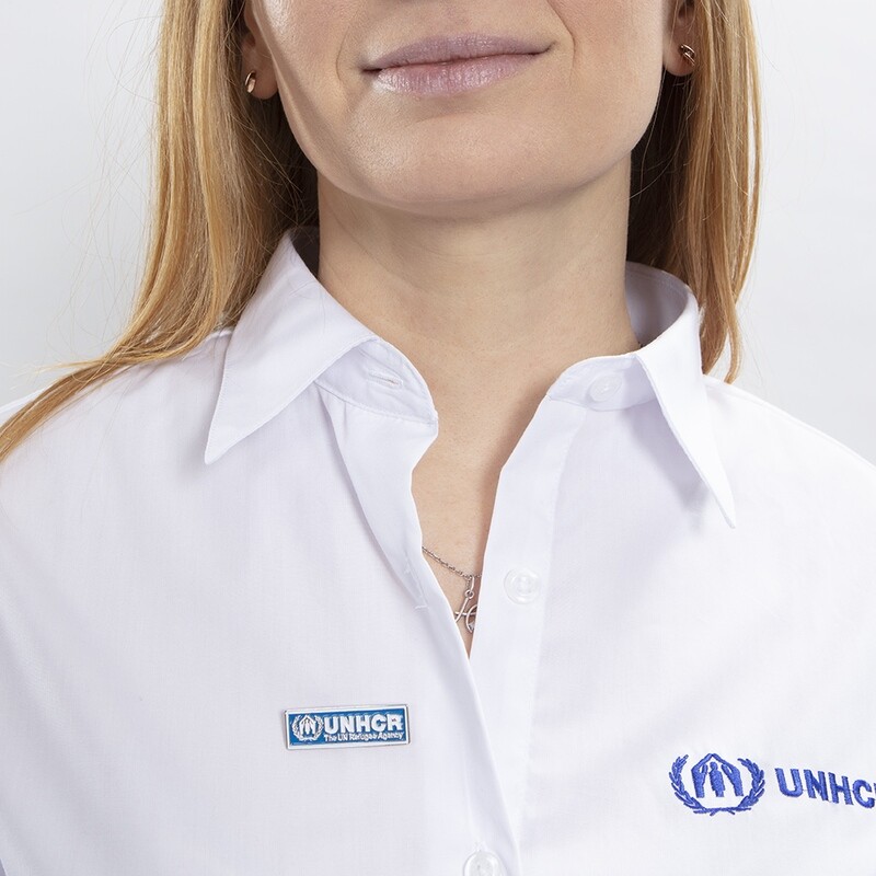 UNHCR pin, magnetic