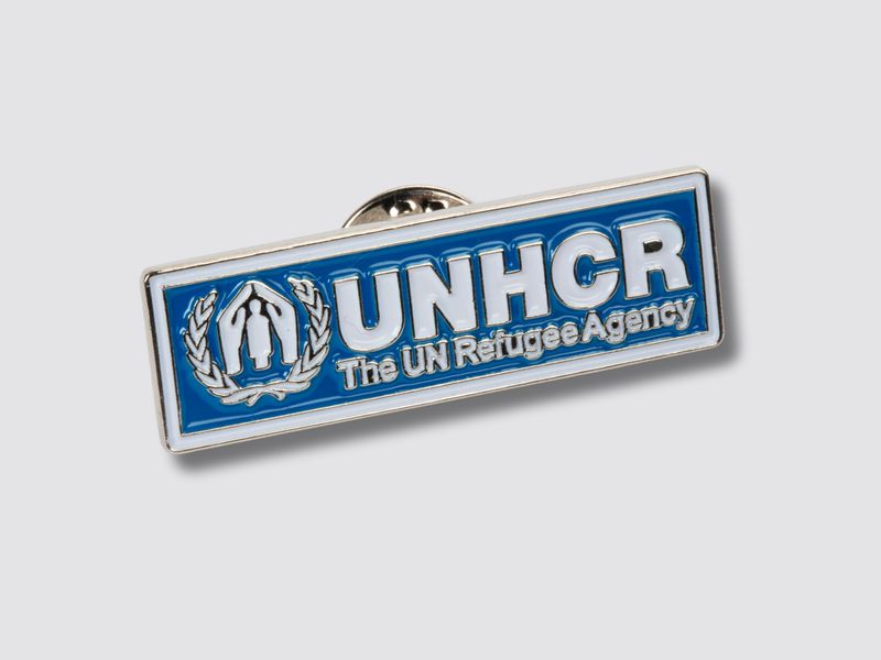 UNHCR pin, magnetic