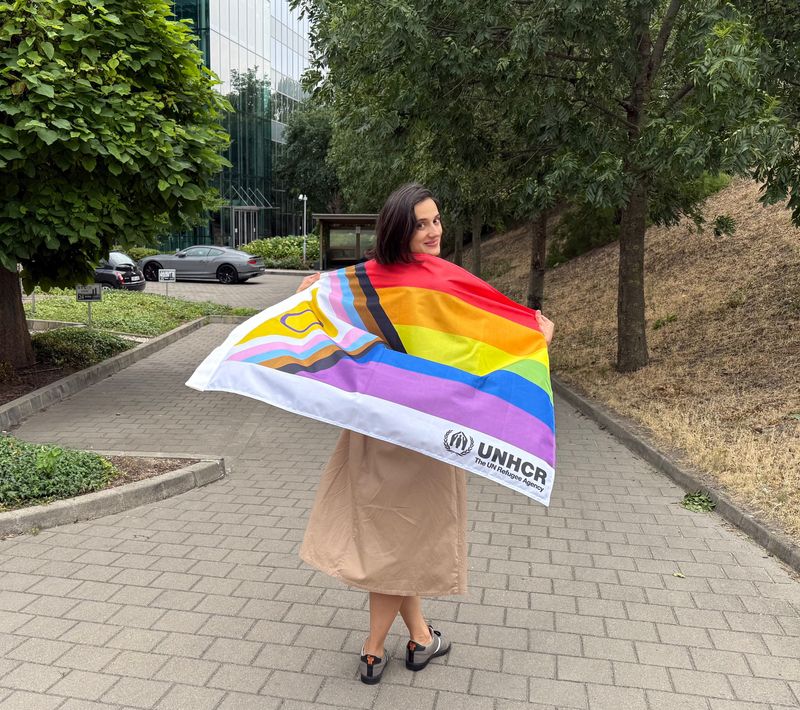 UNHCR Progress Pride Flag