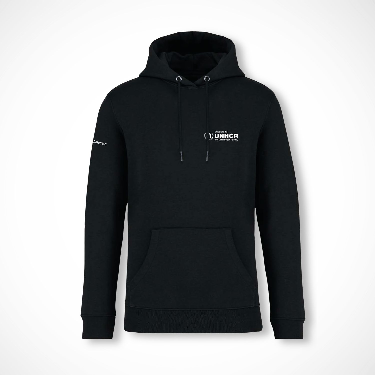 UNHCR Black Hoodie