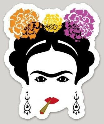 Frida, Cabrona, Chignona, Mexican sticker