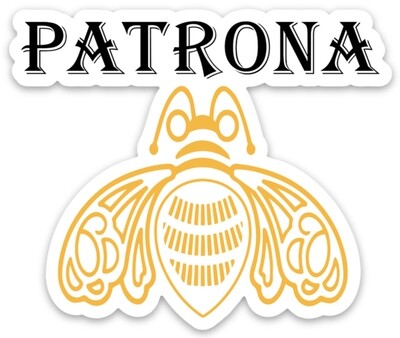 Patrona, funny tequila Mexican sticker
