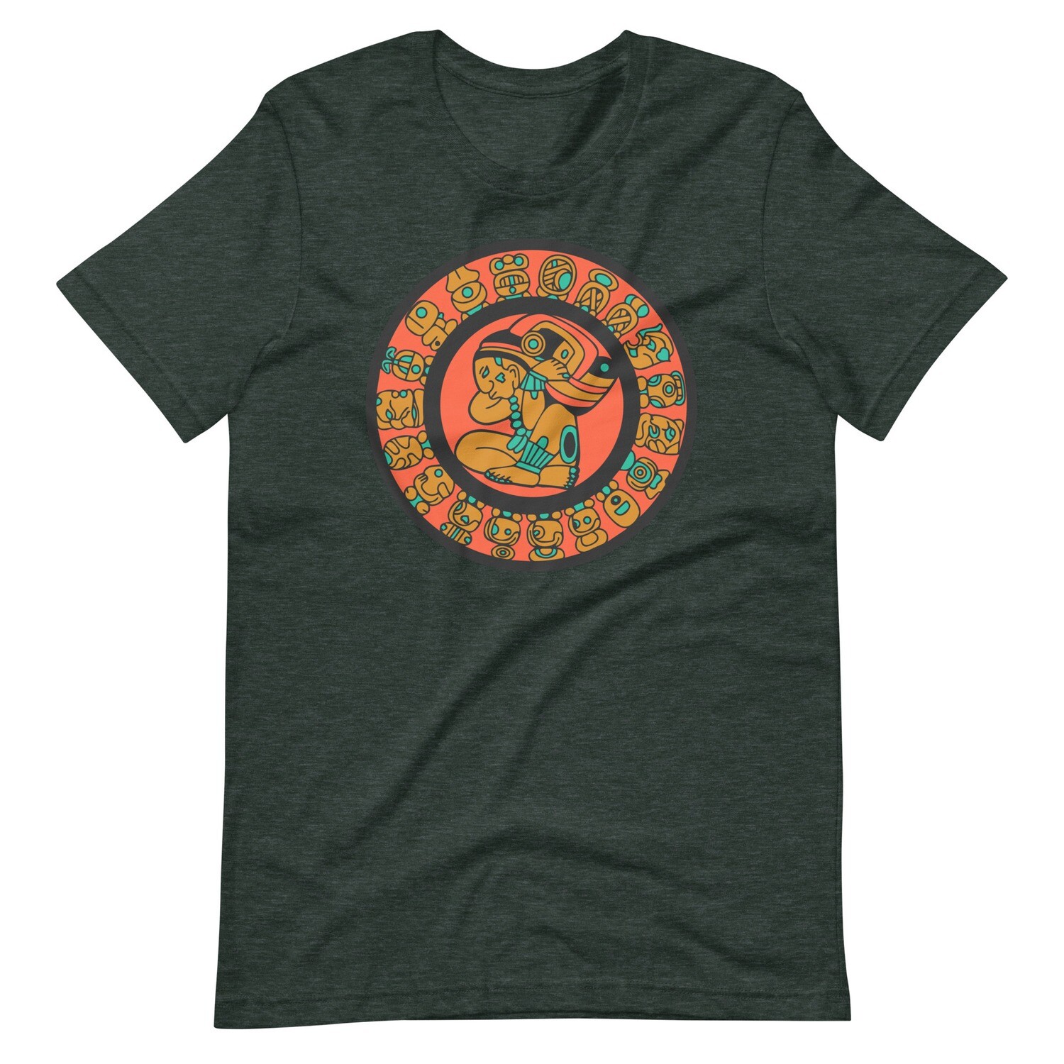 Mayan Calendar Men's t-shirt, Calendario Maya, Sacred time keeping wheel