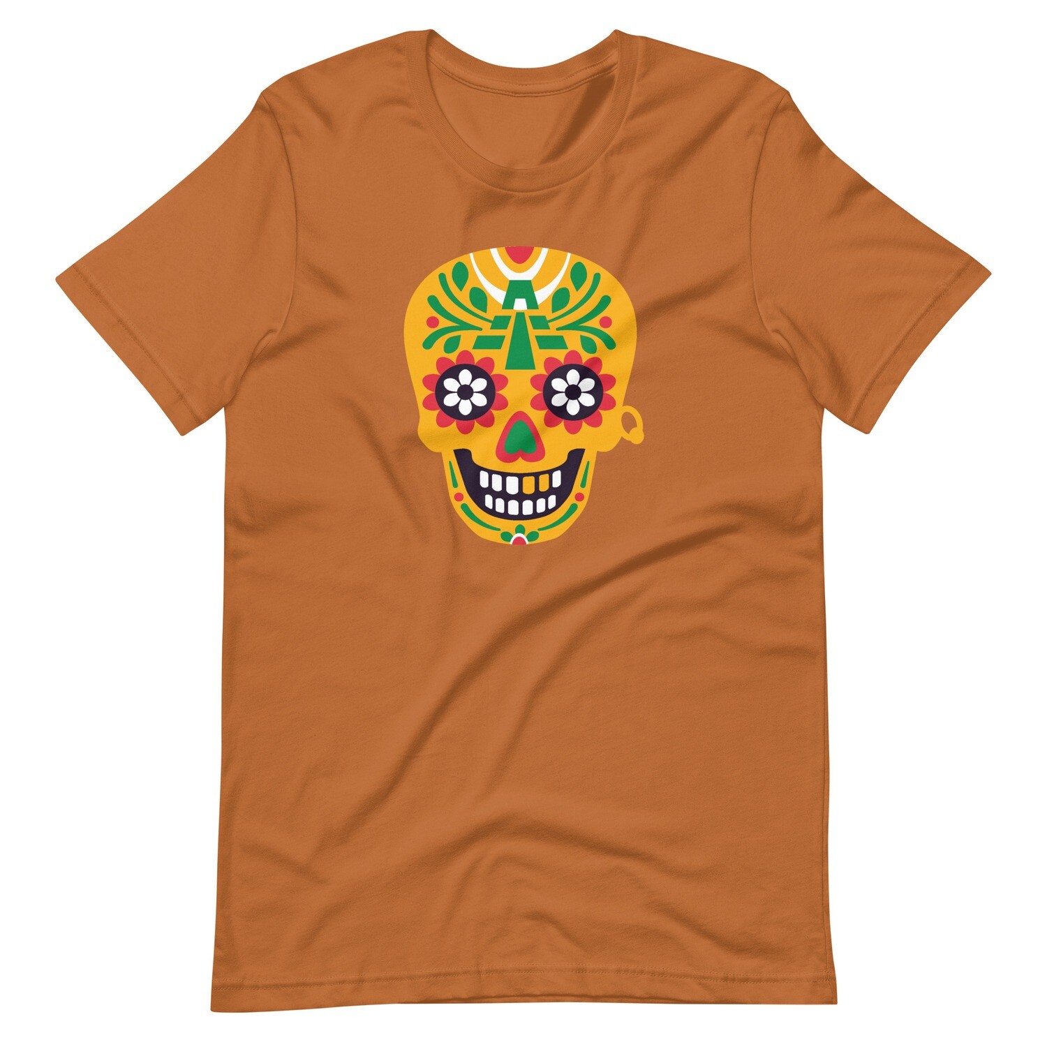 Day of The Dead Mexican skull t-shirt