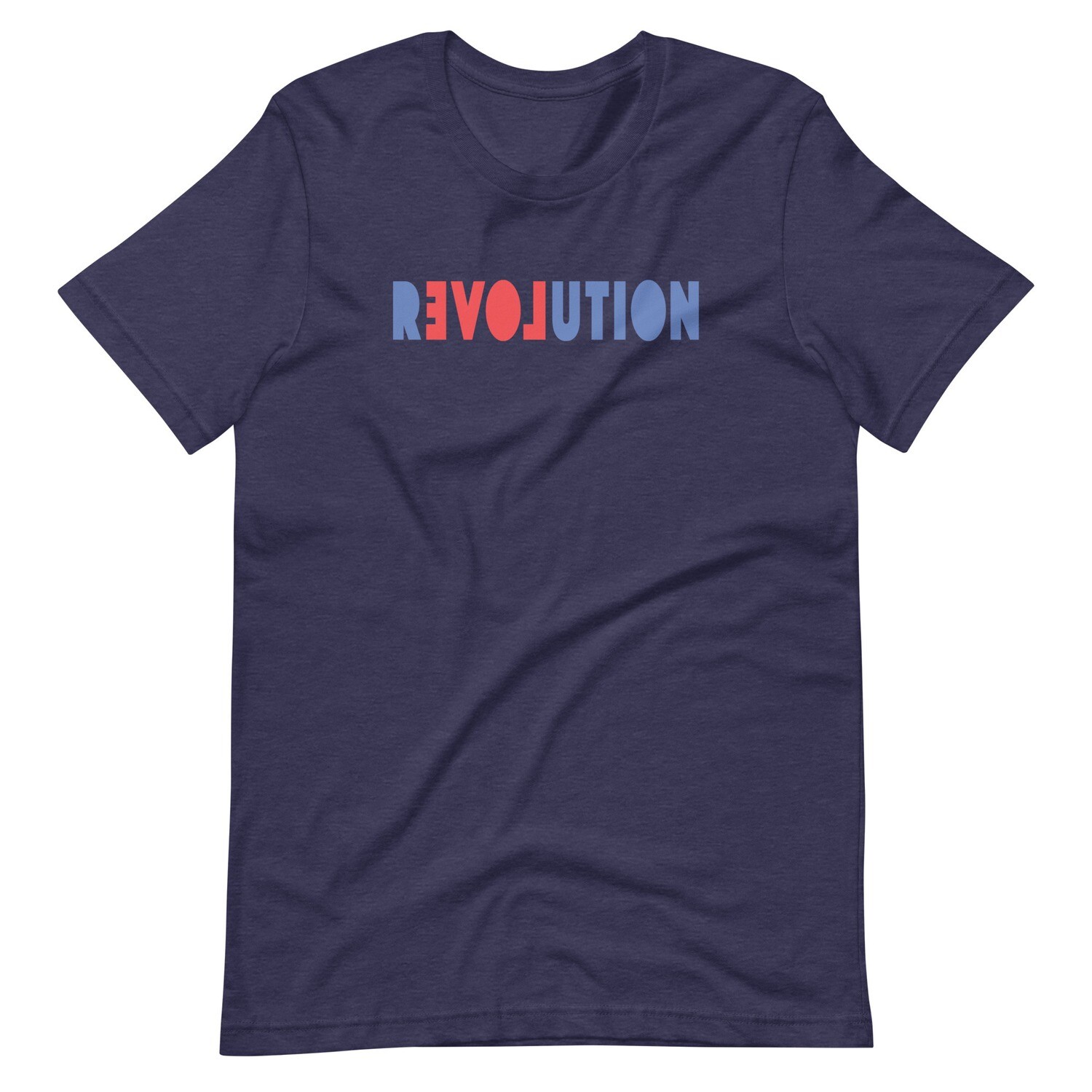 Revolution is LOVE, Men's Staple T-Shirt | Bella + Canvas 3001