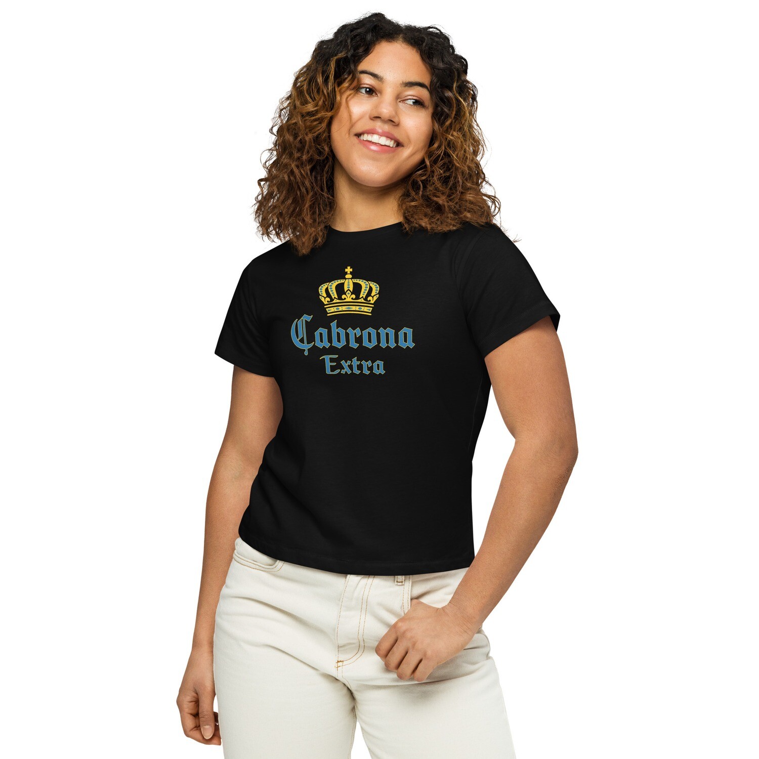 Cabrona Extra Women's High-Waisted Cotton Heritage Tee