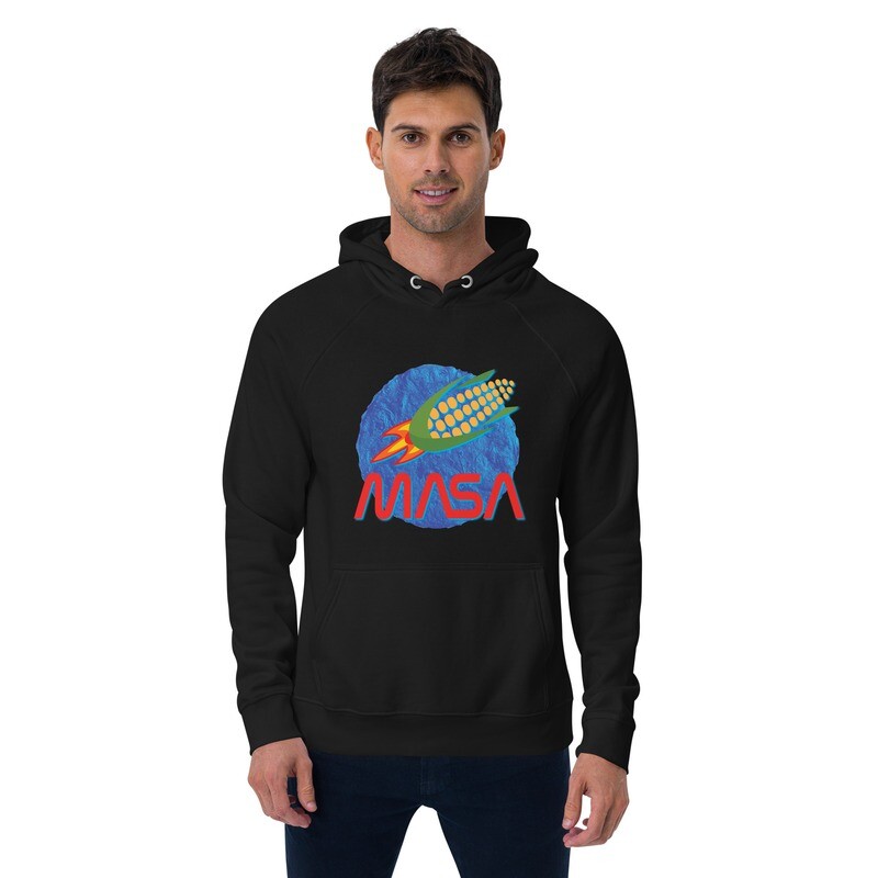 MASA. Eco Hoodie, 100% organic cotton