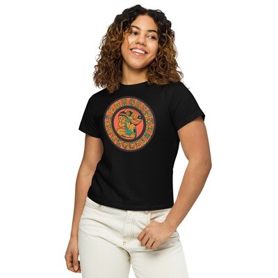 Mayan Calendar women’s high-waisted t-shirt