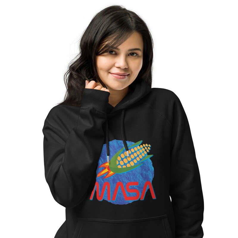 MASA. Eco Hoodie, 100% organic cotton