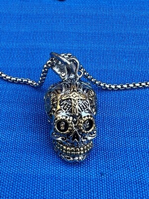Mexican Skull, Day of The Dead pendant