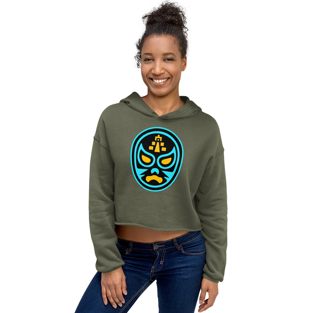 Lucha Libre Bella Canvas Cropped Hoodie Lucha Libre Bella Canvas Cropped Hoodie