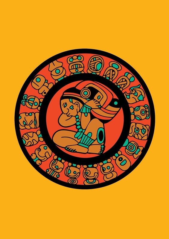 Mayan Calendar greeting card