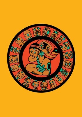Mayan Calendar greeting card