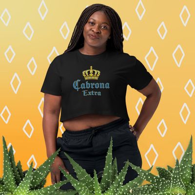 Cabrona Extra Women’s crop top shirt