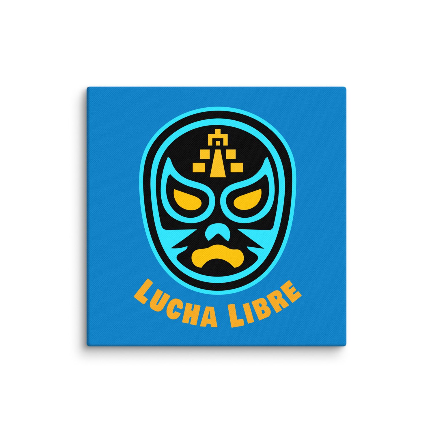 Lucha Libre Mask canvas print