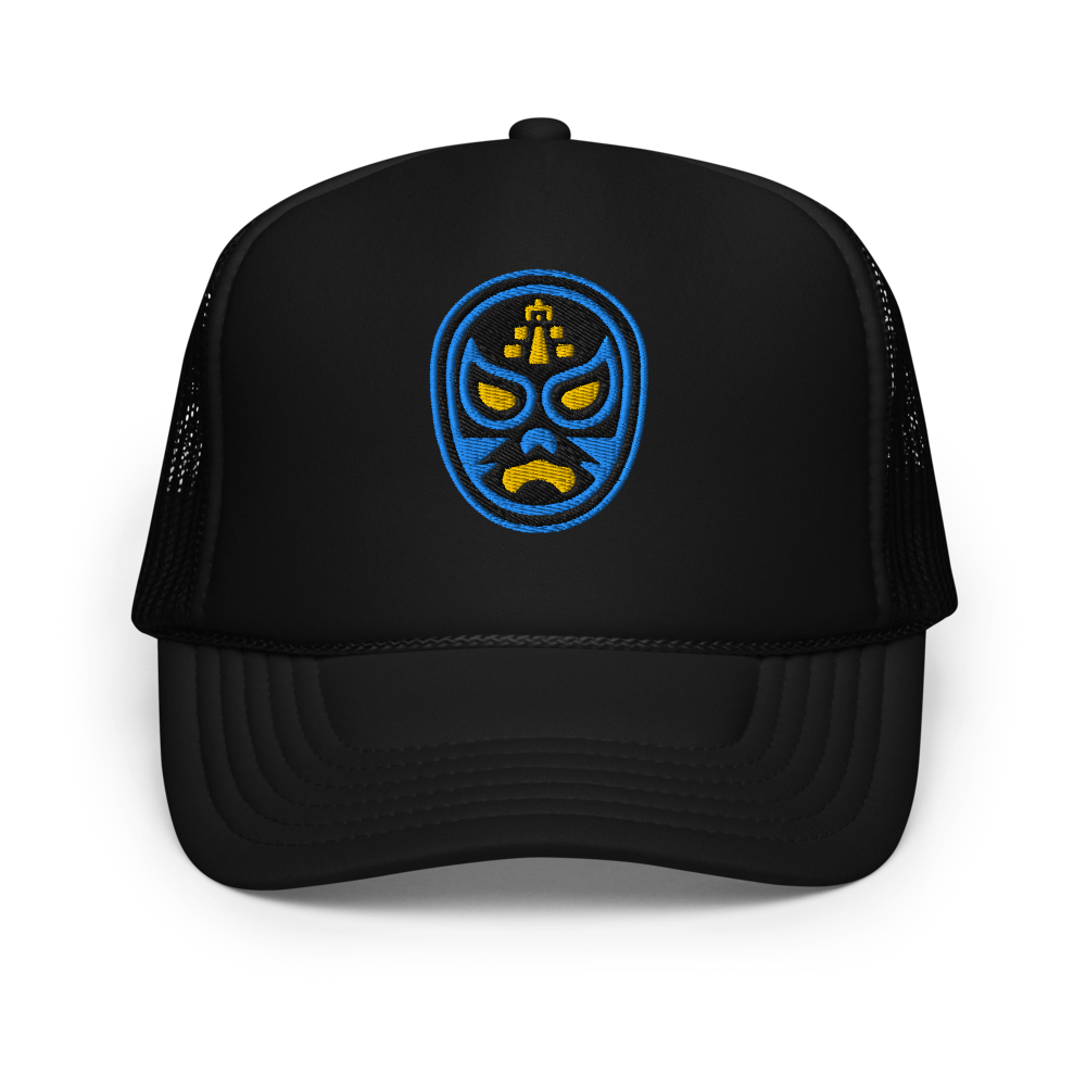 Lucha Libre Foam snapback trucker hat